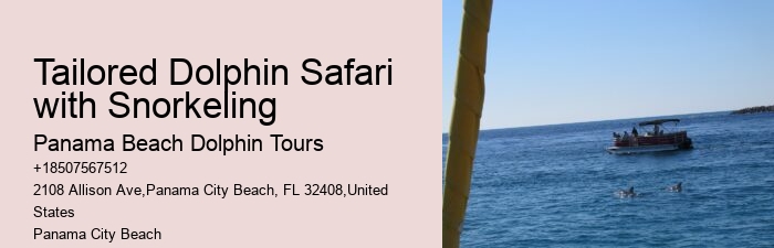 How long is the typical dolphin tour in Panama City Beach